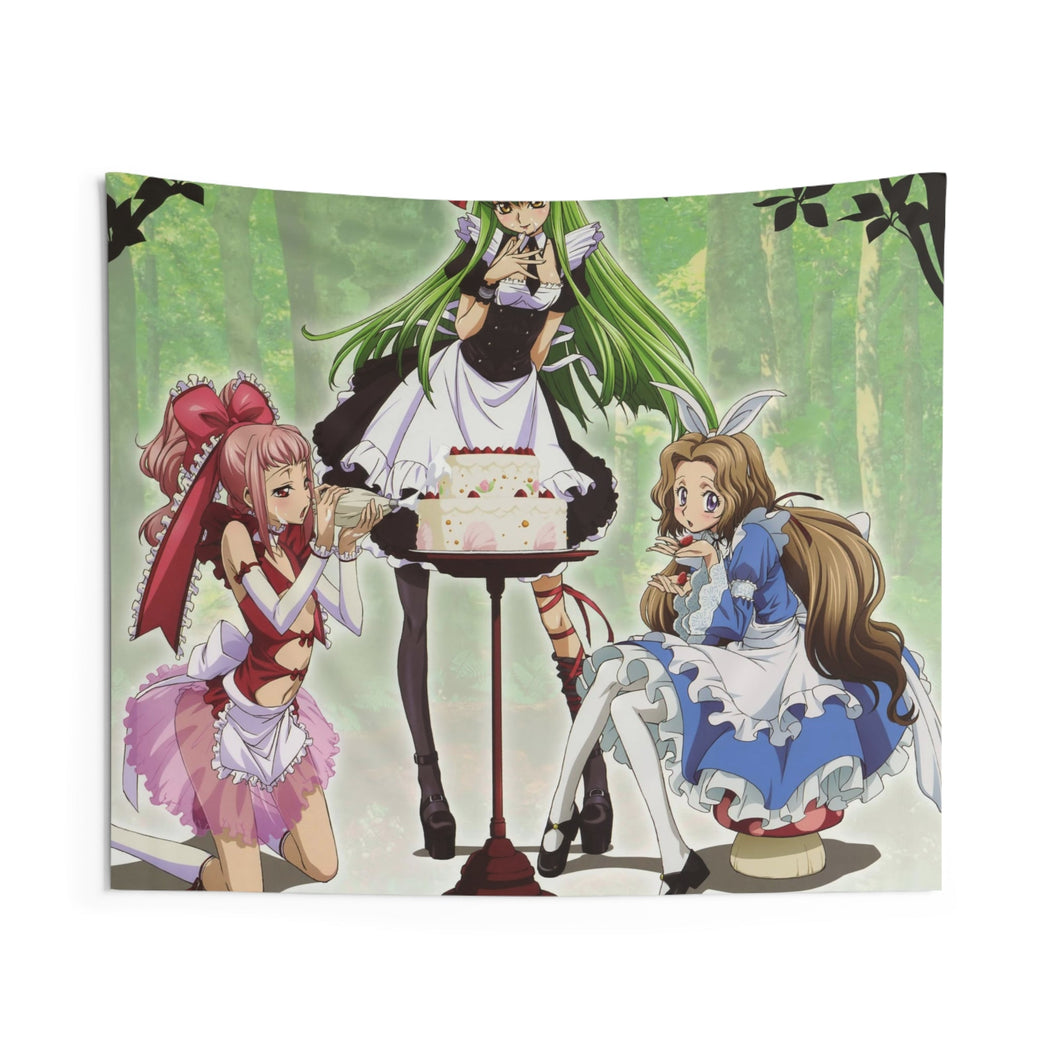 Code Geass Nunnally Lamperouge Indoor Wall Tapestry