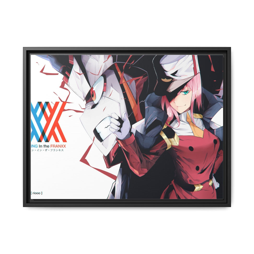 Darling in the FranXX Canvas Framed Art Print