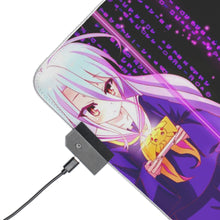 Load image into Gallery viewer, Shiro (No Game No Life) RGB LED Mouse Pad (Desk Mat)
