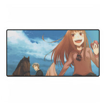 Load image into Gallery viewer, Anime Spice and Wolf Mouse Pad (Desk Mat)
