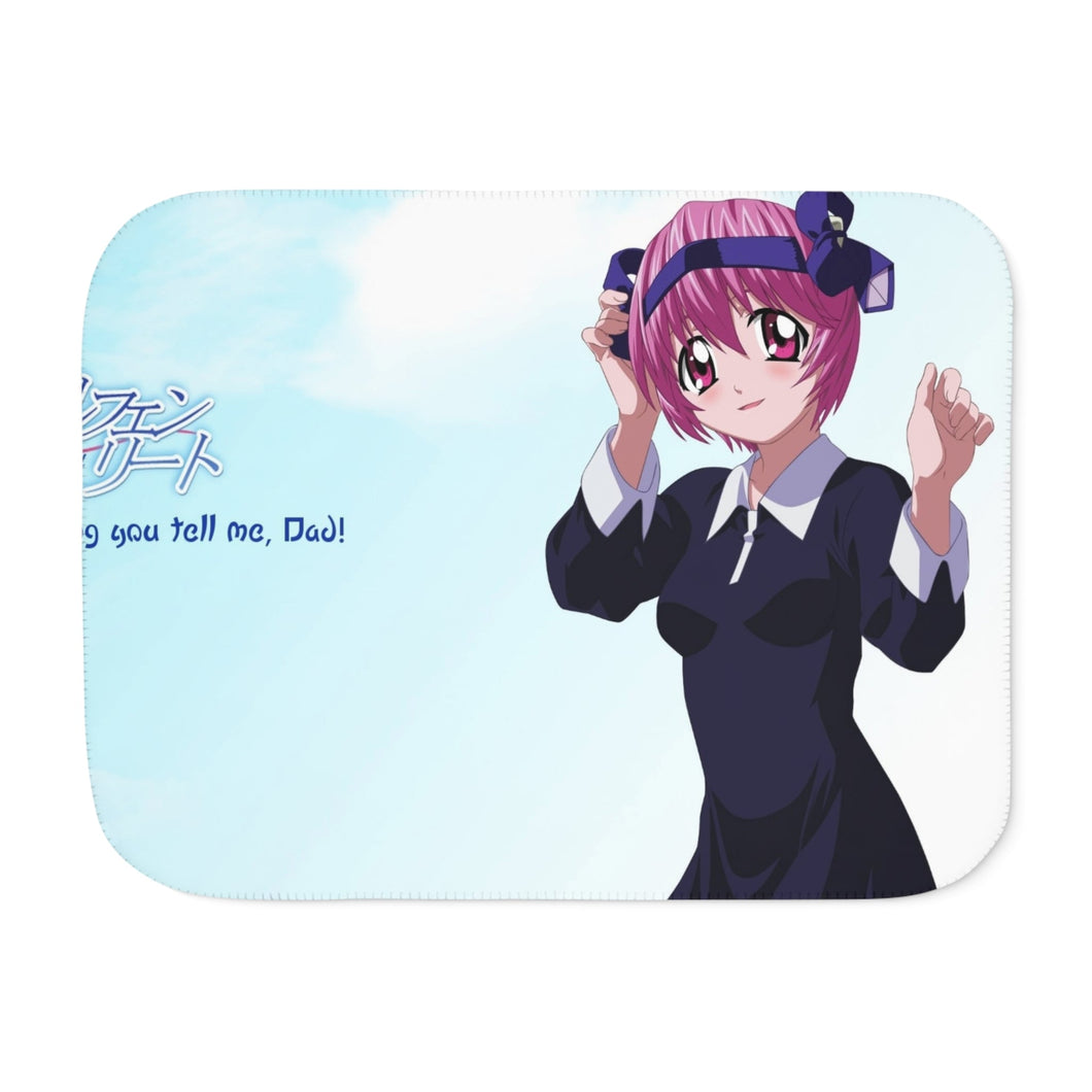Anime Elfen Lied Sherpa Blanket