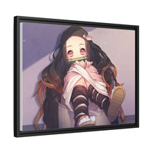 Load image into Gallery viewer, Demon Slayer: Kimetsu no Yaiba Nezuko Kamado Canvas Framed Art Print
