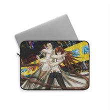 Load image into Gallery viewer, Makise Kurisu &amp; Rintaro Okabe Laptop Sleeve
