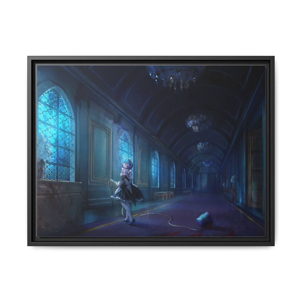 Anime Re:ZERO -Starting Life in Another World- Canvas Framed Art Print