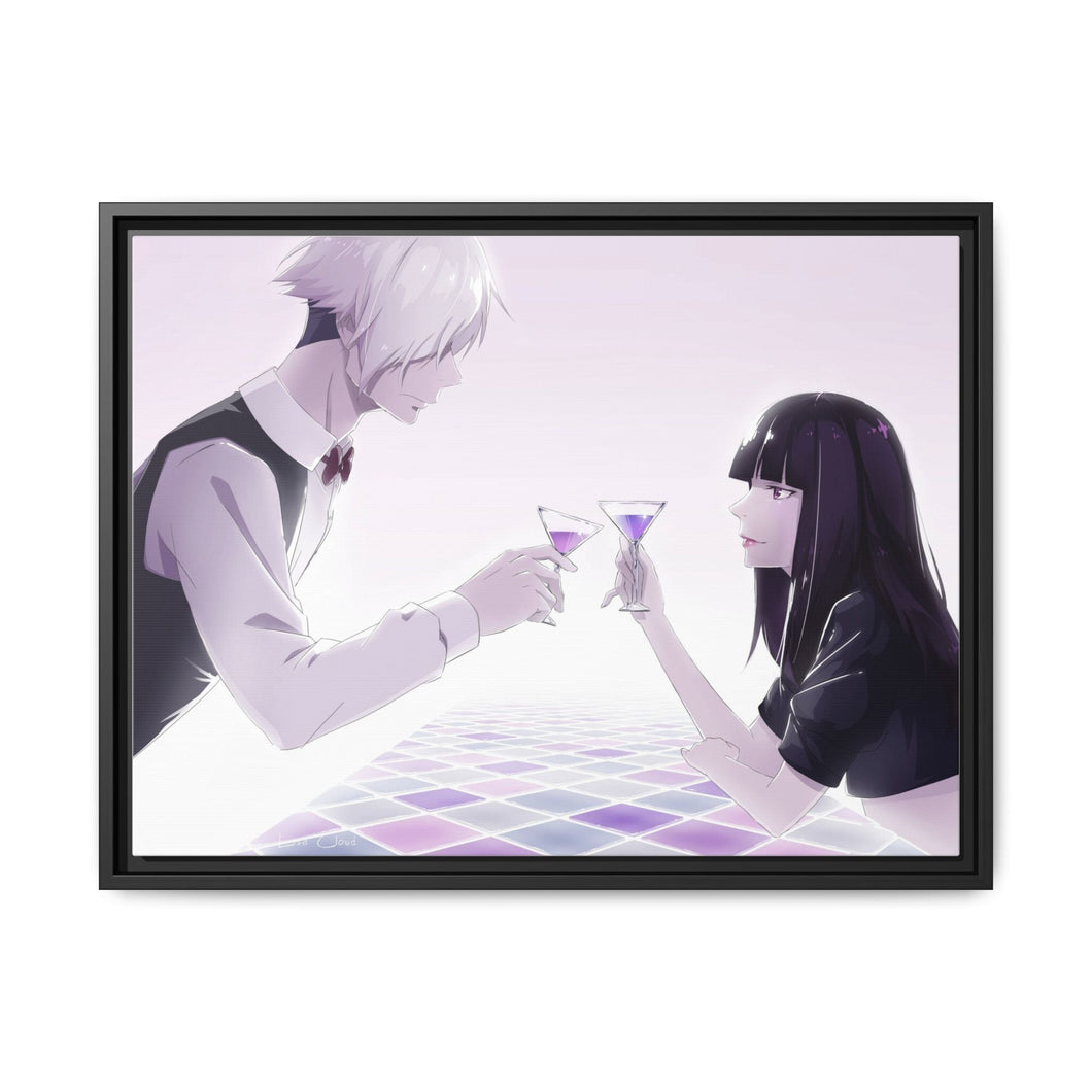 Death Parade Canvas Framed Art Print