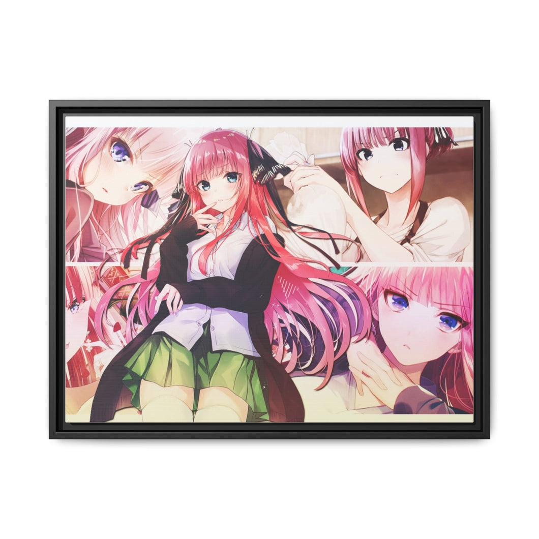 The Quintessential Quintuplets Nino Nakano Canvas Framed Art Print