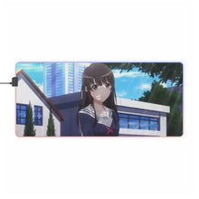 Load image into Gallery viewer, Saekano: How To Raise A Boring Girlfriend RGB LED Mouse Pad (Desk Mat)
