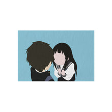Load image into Gallery viewer, houtarou oreki y eru chitanda hyouka minimalist Rug
