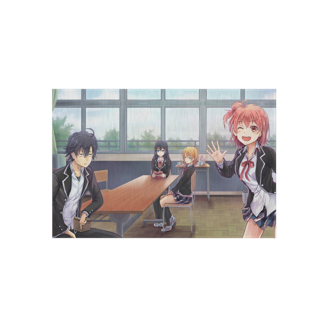 My Teen Romantic Comedy SNAFU Hachiman Hikigaya, Yukino Yukinoshita, Yui Yuigahama Rug