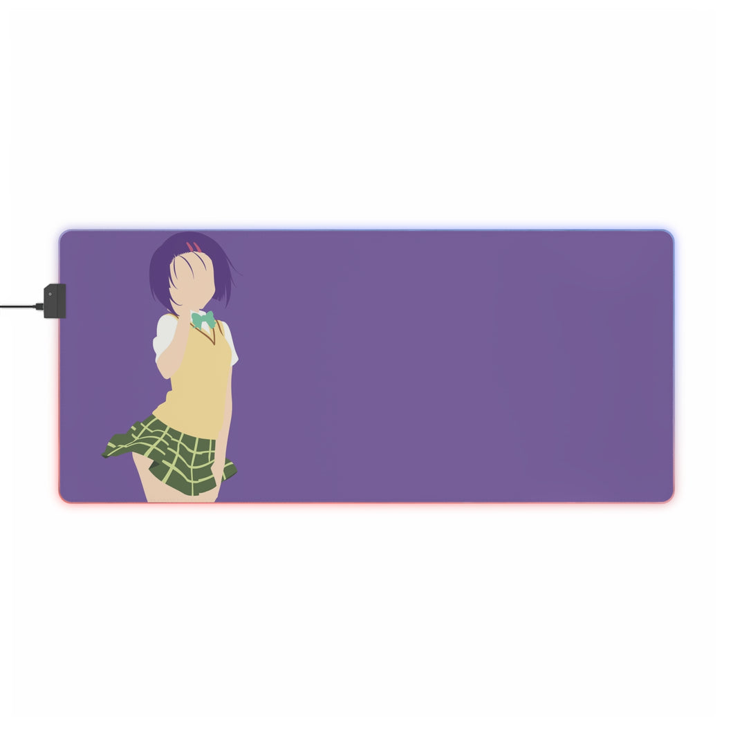 To Love-Ru RGB LED Mouse Pad (Desk Mat)