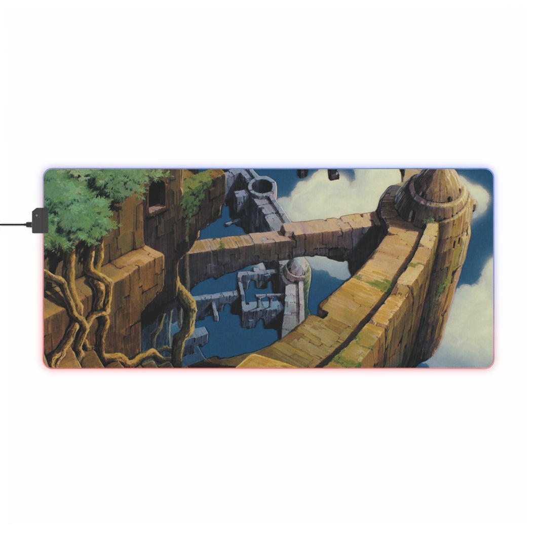 Laputa: Castle in the Sky RGB LED Mouse Pad (Desk Mat)