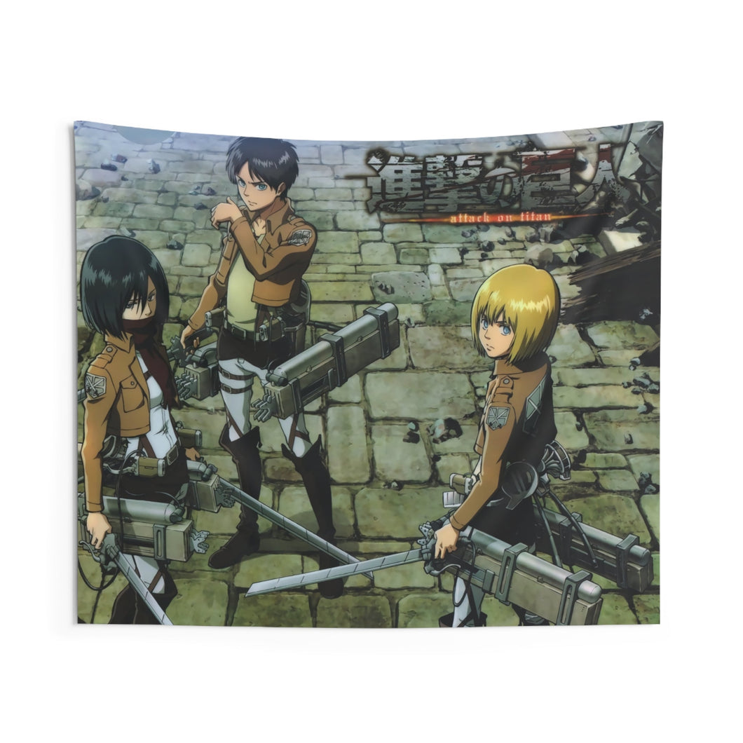 Anime Attack On Titan Indoor Wall Tapestry