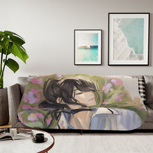Load image into Gallery viewer, Anime Chainsaw Man Sherpa Blanket
