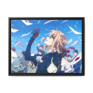 Violet Evergarden Violet Evergarden Canvas Framed Art Print