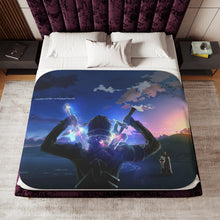 Load image into Gallery viewer, Kirigaya Kazuto Sherpa Blanket
