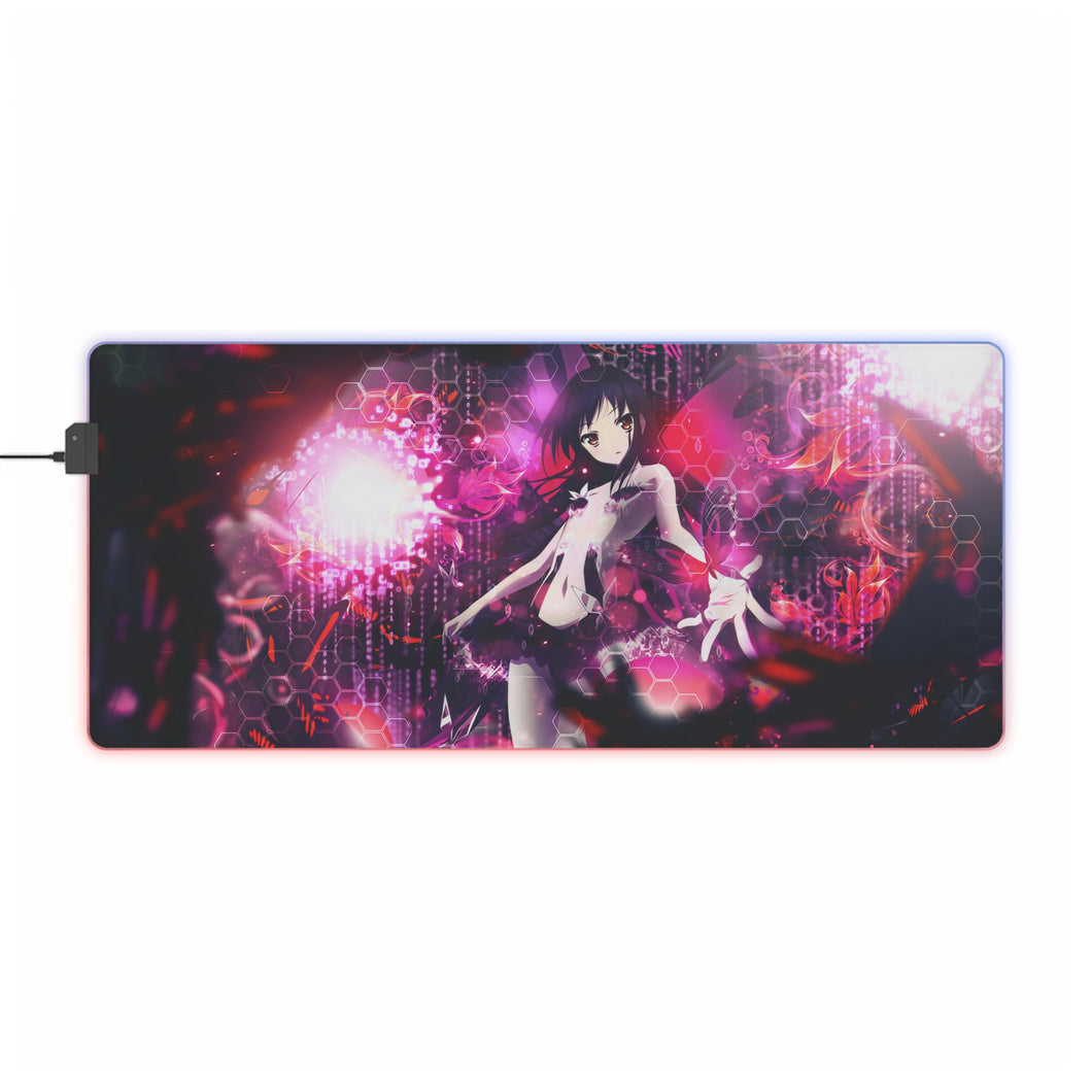 Accel World Kuroyukihime RGB LED Mouse Pad (Desk Mat)