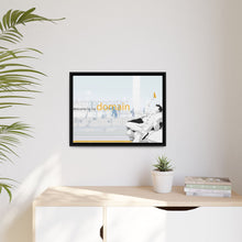 Load image into Gallery viewer, Welcome to my domain Canvas Framed Art Print
