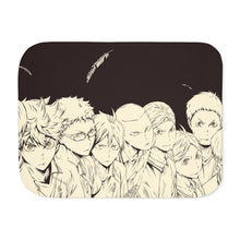 Load image into Gallery viewer, Haikyuu!! Karasuno Sherpa Blanket
