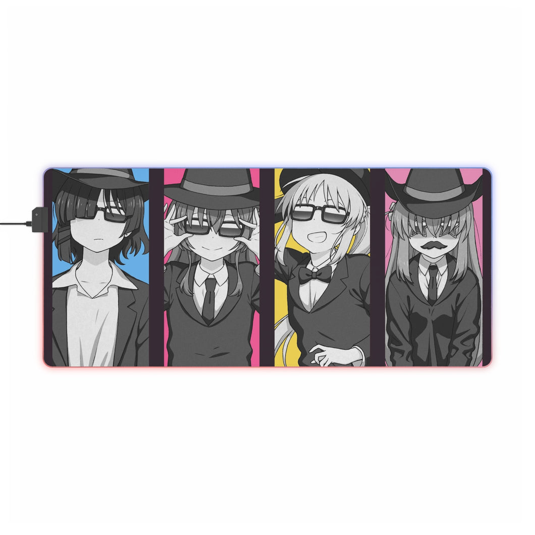 Bocchi the Rock RGB LED Mouse Pad (Desk Mat)