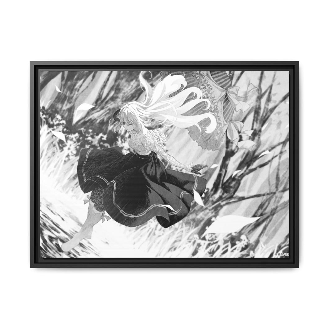 Anime Violet Evergarden Canvas Framed Art Print
