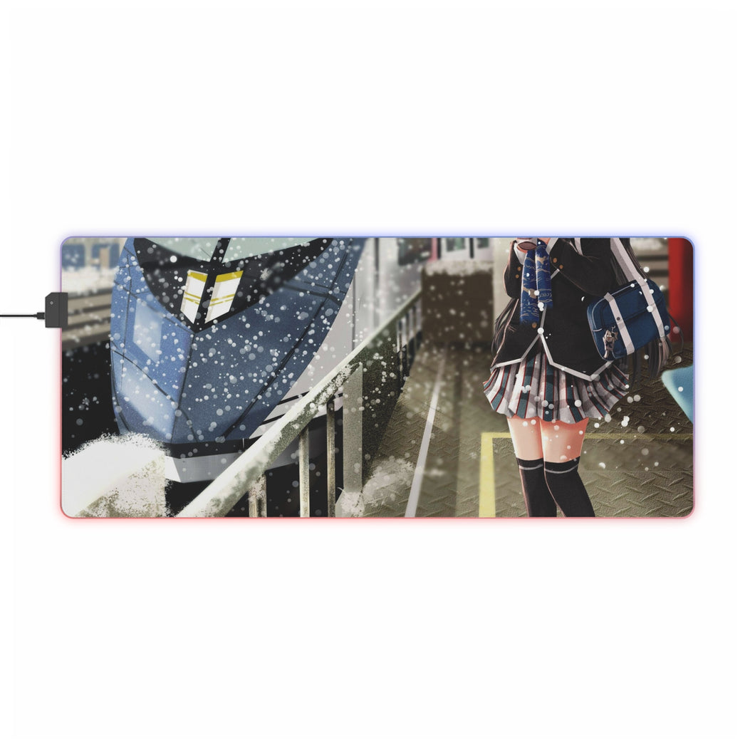 My Teen Romantic Comedy SNAFU Yukino Yukinoshita RGB LED Mouse Pad (Desk Mat)