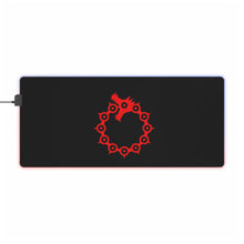 Load image into Gallery viewer, The Seven Deadly Sins RGB LED Mouse Pad (Desk Mat)

