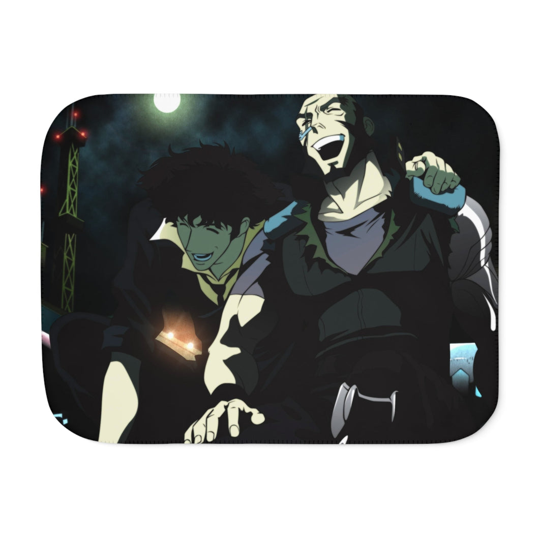 Spike Spiegel Sherpa Blanket