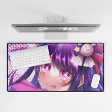 Load image into Gallery viewer, Ai Hoshino Mouse Pad (Desk Mat)
