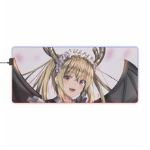 Load image into Gallery viewer, Miss Kobayashi's Dragon Maid Kobayashi San Chi No Maid Dragon, Tohru RGB LED Mouse Pad (Desk Mat)
