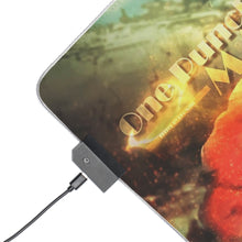 Load image into Gallery viewer, Anime One-Punch Man RGB LED Mouse Pad (Desk Mat)
