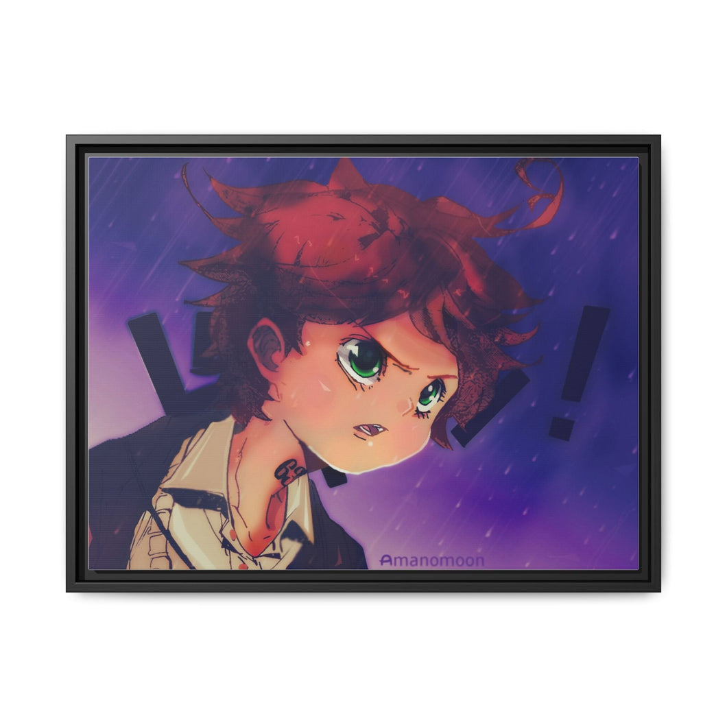 Anime The Promised Neverland Canvas Framed Art Print