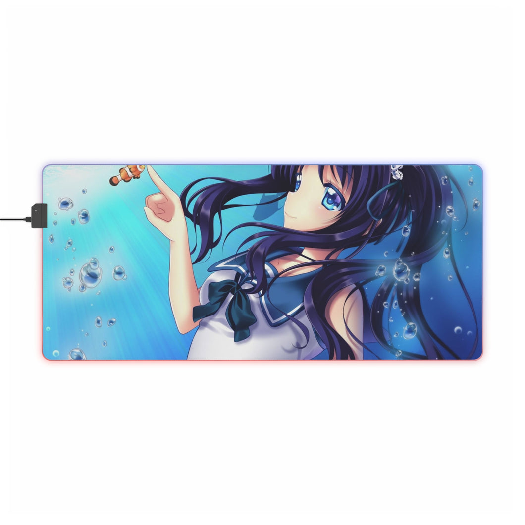 Nagi no Asukara Chisaki Hiradaira RGB LED Mouse Pad (Desk Mat)