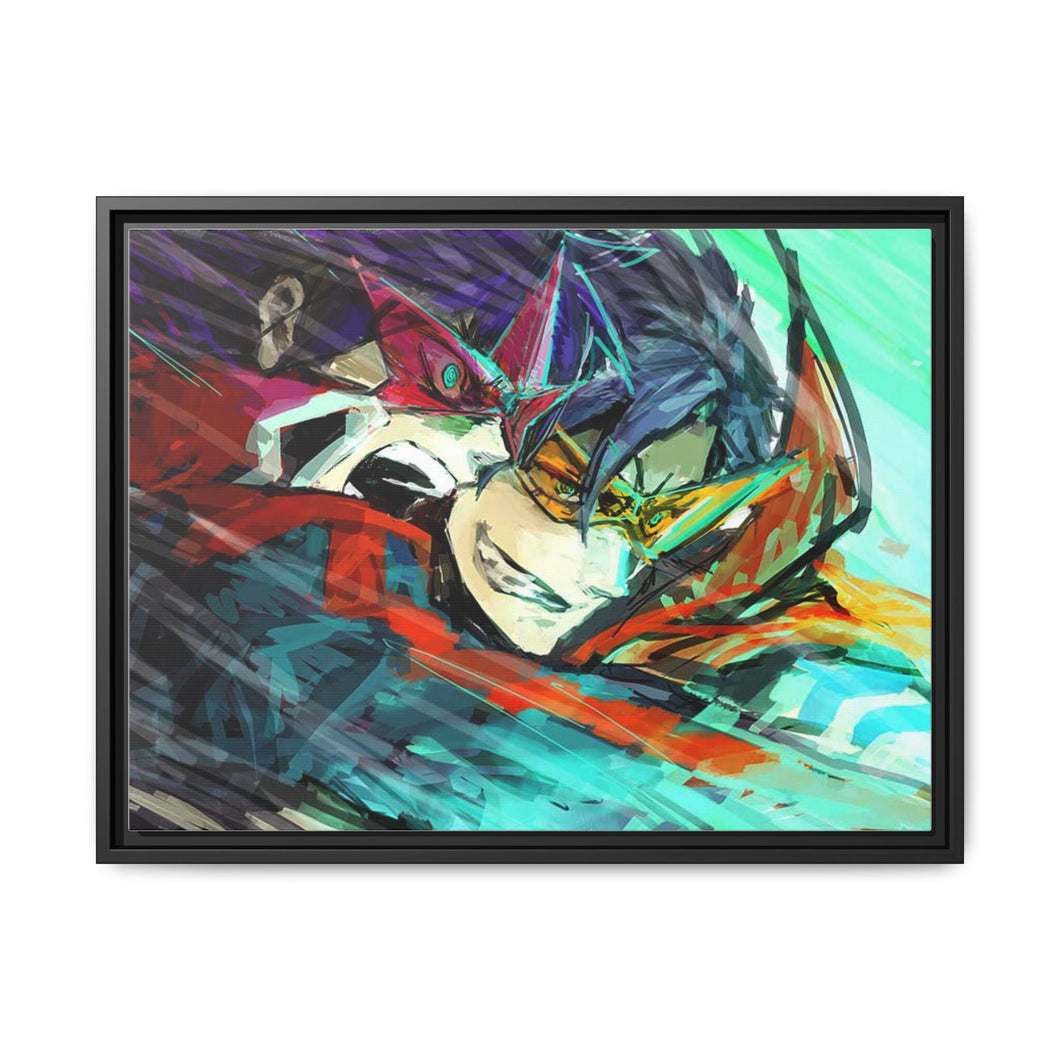 Tengen Toppa Gurren Lagann Canvas Framed Art Print