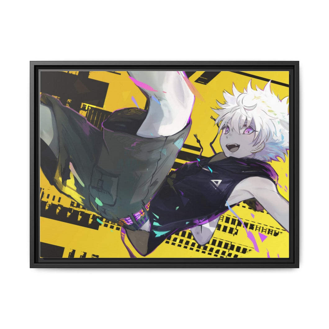 Hunter X Hunter - Killua Zoldyck Canvas Framed Art Print