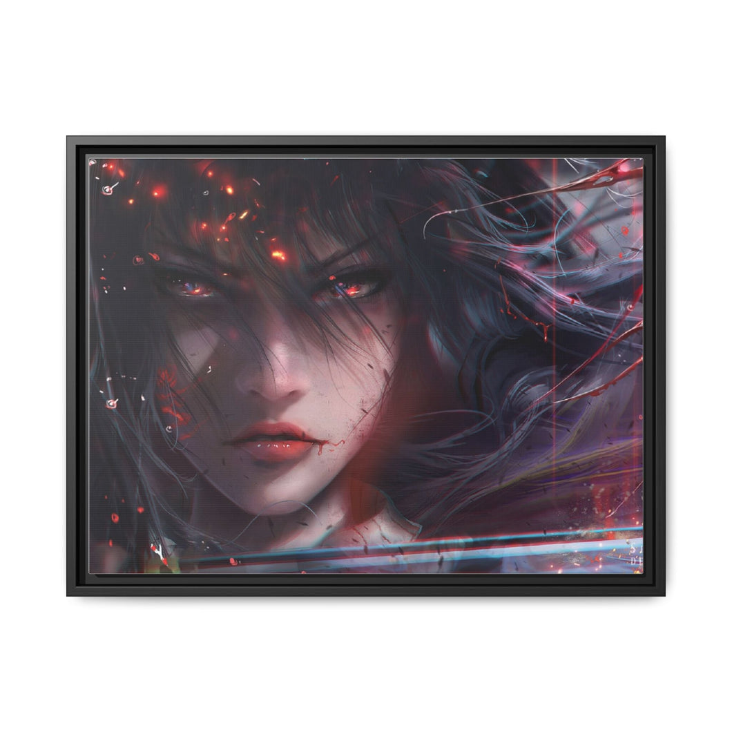 Akame Canvas Framed Art Print