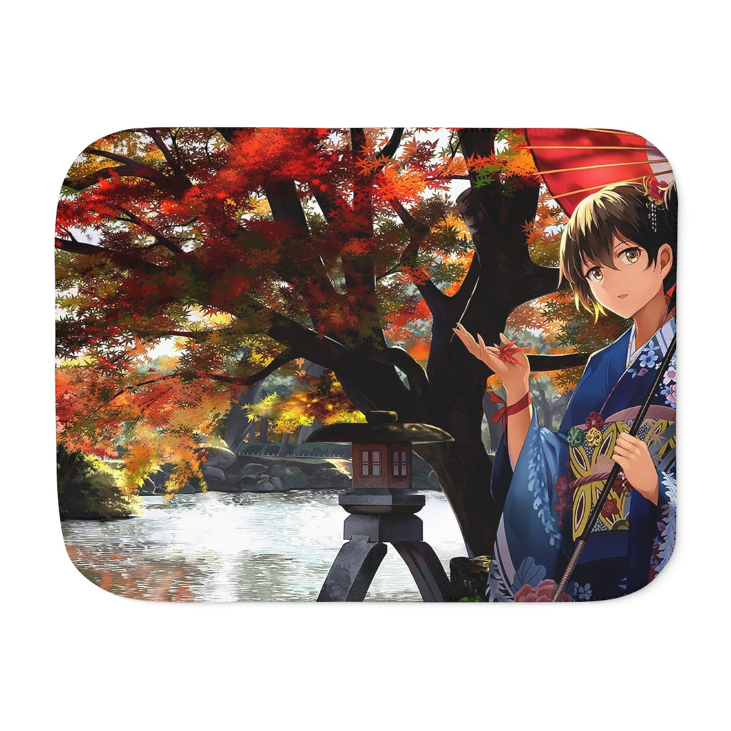 Anime Kantai Collection Sherpa Blanket