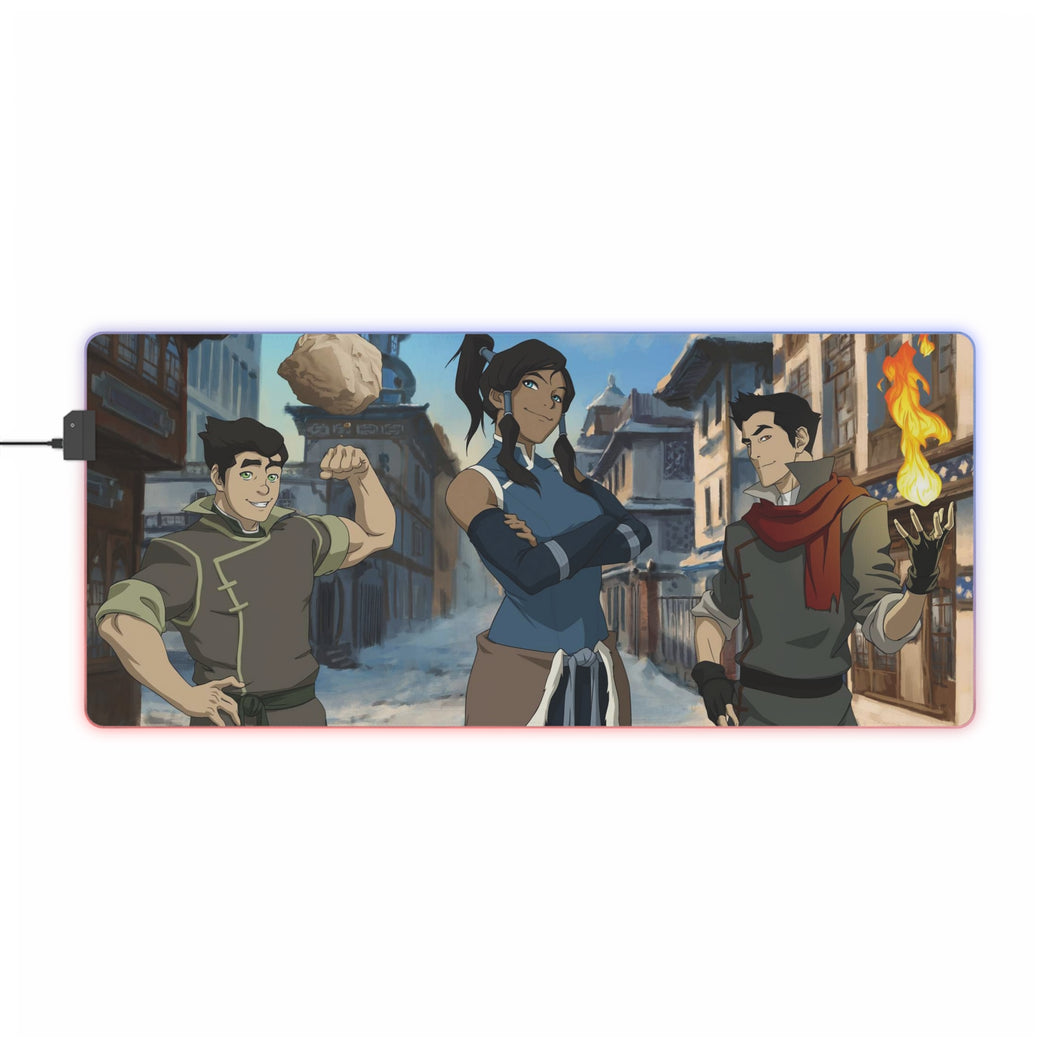 Avatar: The Legend Of Korra RGB LED Mouse Pad (Desk Mat)