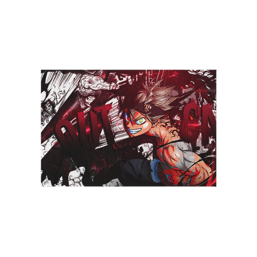 Black Clover Asta Rug