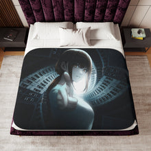 Load image into Gallery viewer, Chainsaw Man Sherpa Blanket
