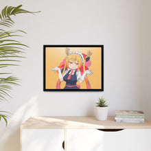 Load image into Gallery viewer, Wallpaper kobayashi-san chi no maid dragon (Tohru) Canvas Framed Art Print
