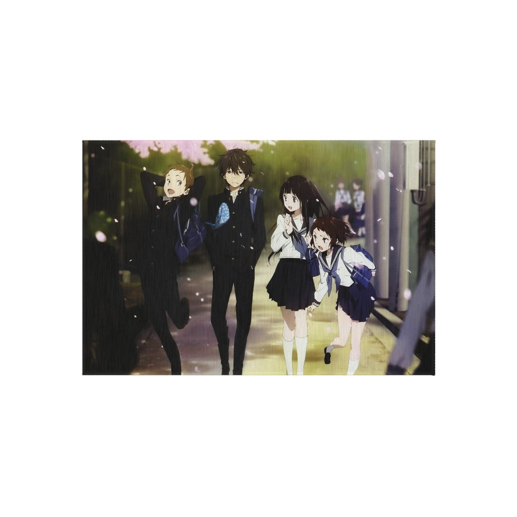 Hyouka Eru Chitanda, Satoshi Fukube, Mayaka Ibara Rug