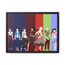 Load image into Gallery viewer, Monogatari Minimalist V2 Canvas Framed Art Print
