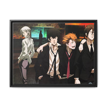 Load image into Gallery viewer, Psycho- Pass Main Members Canvas Framed Art Print
