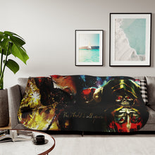 Load image into Gallery viewer, Ainz Ooal Gown Sherpa Blanket
