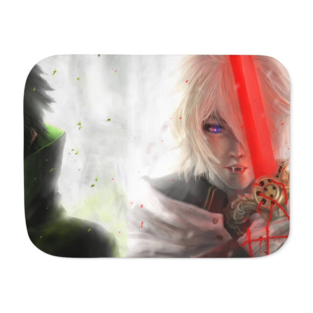 Anime Seraph of the End Sherpa Blanket