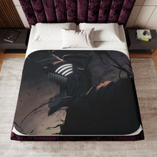 Load image into Gallery viewer, Anime Chainsaw Man Sherpa Blanket
