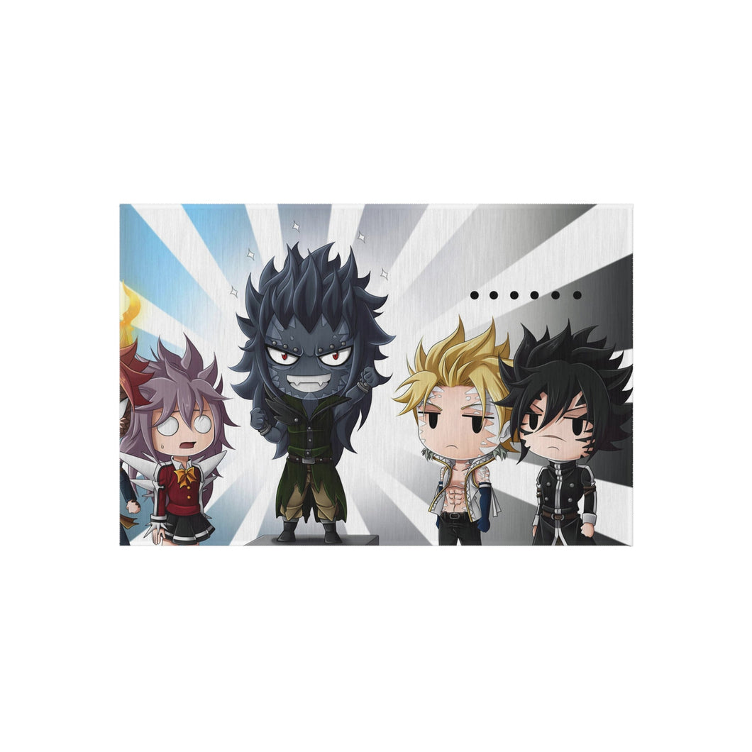 Fairy Tail Natsu Dragneel, Wendy Marvell, Gajeel Redfox Rug