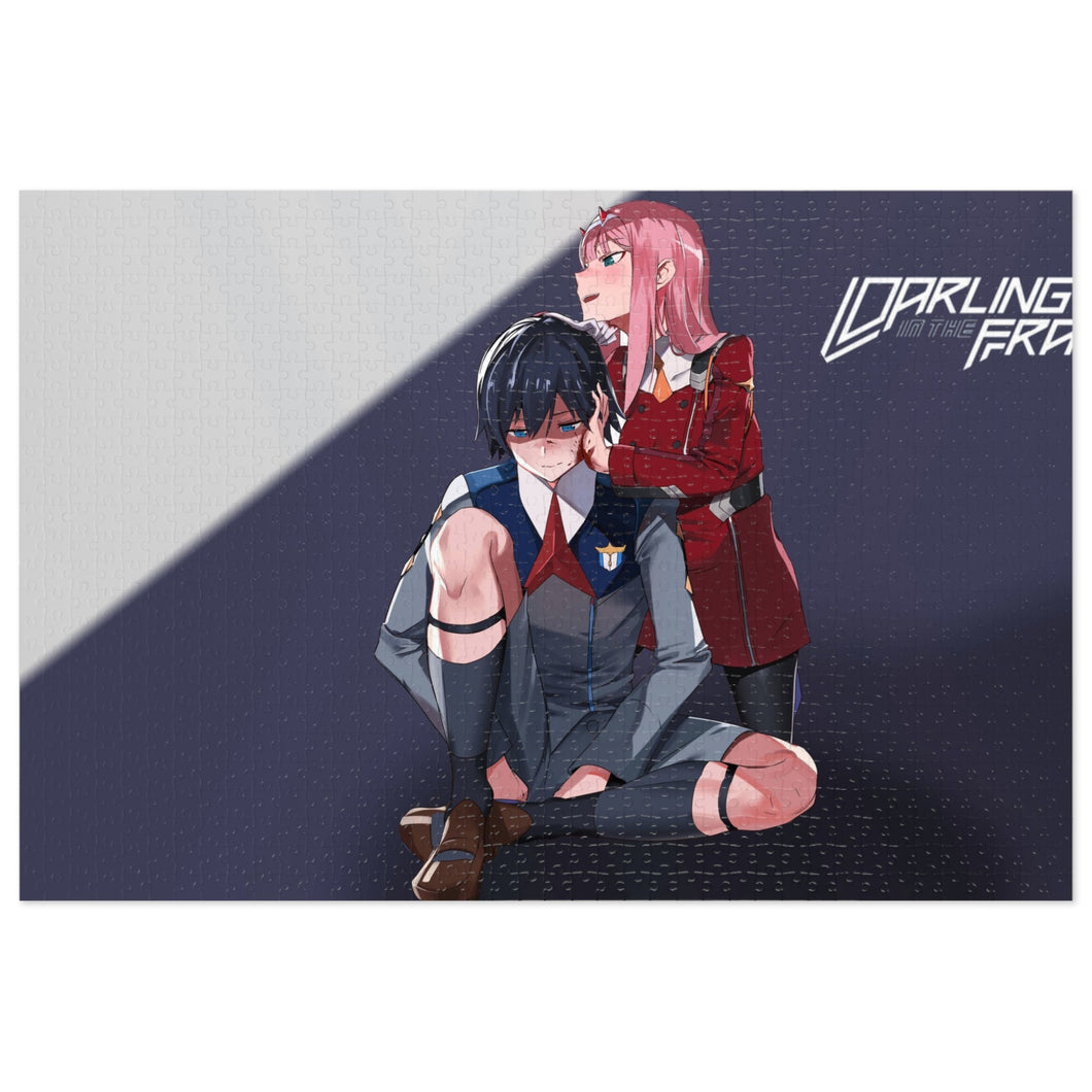 Zero Two and Hiro Jigsaw Puzzle