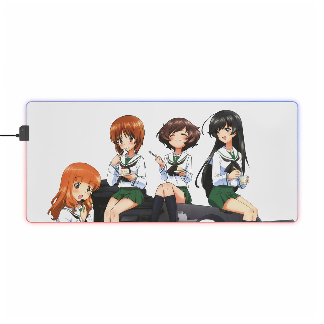 Girls und Panzer RGB LED Mouse Pad (Desk Mat)