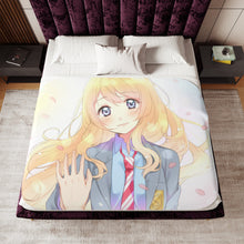 Load image into Gallery viewer, Kaori Miyazono Sherpa Blanket
